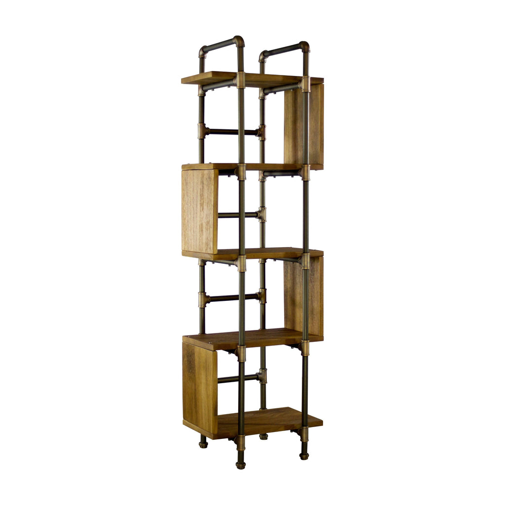 Modern Industrial Etagere Bookcase Display Y1483