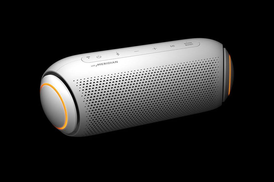 White Portable Bluetooth Speaker I6299