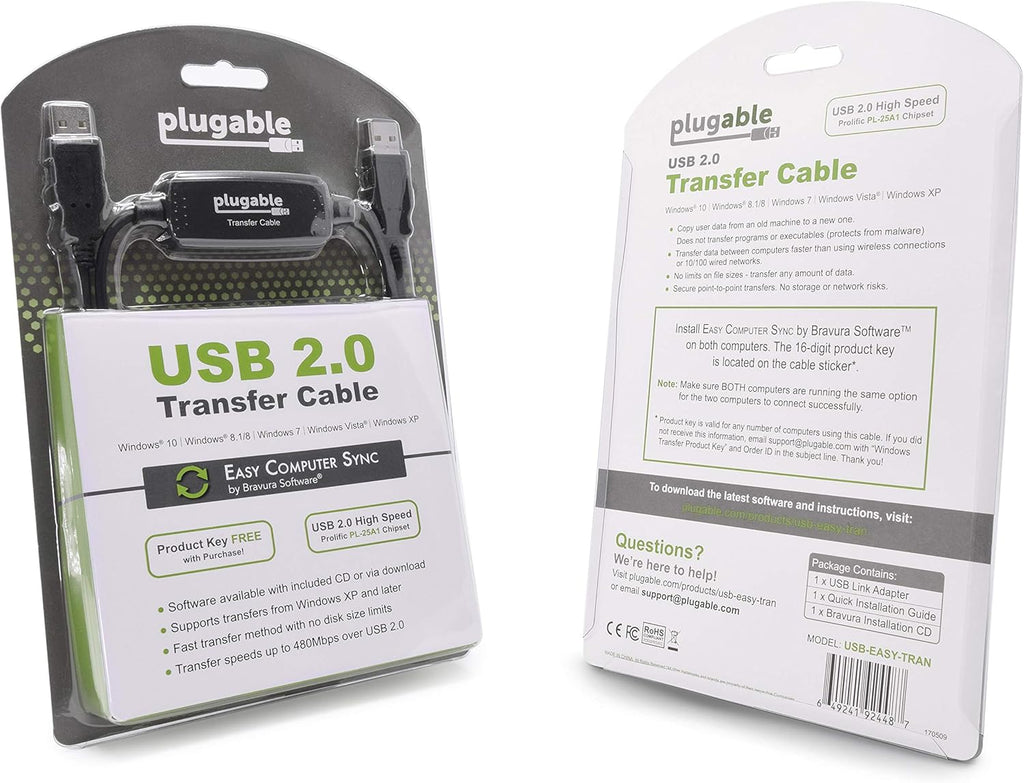 USB 2.0 Transfer Cable A202137