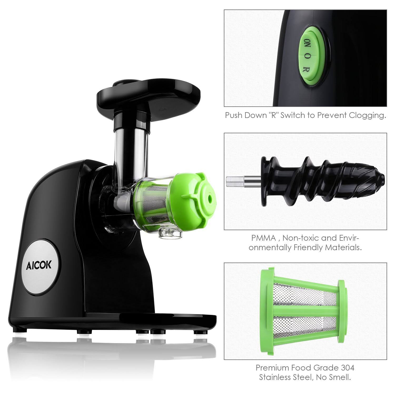 Cold Press Masticating Juicer I904
