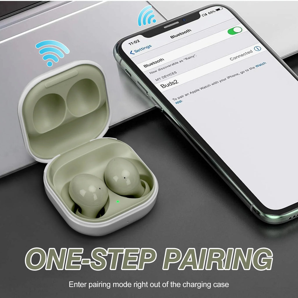 Truly Wireless Bluetooth Headphones with Noise Isolation, Dual Dynamic Microphone T756573
