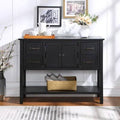 43-Inch Espresso Console Table Sofa Table N85462