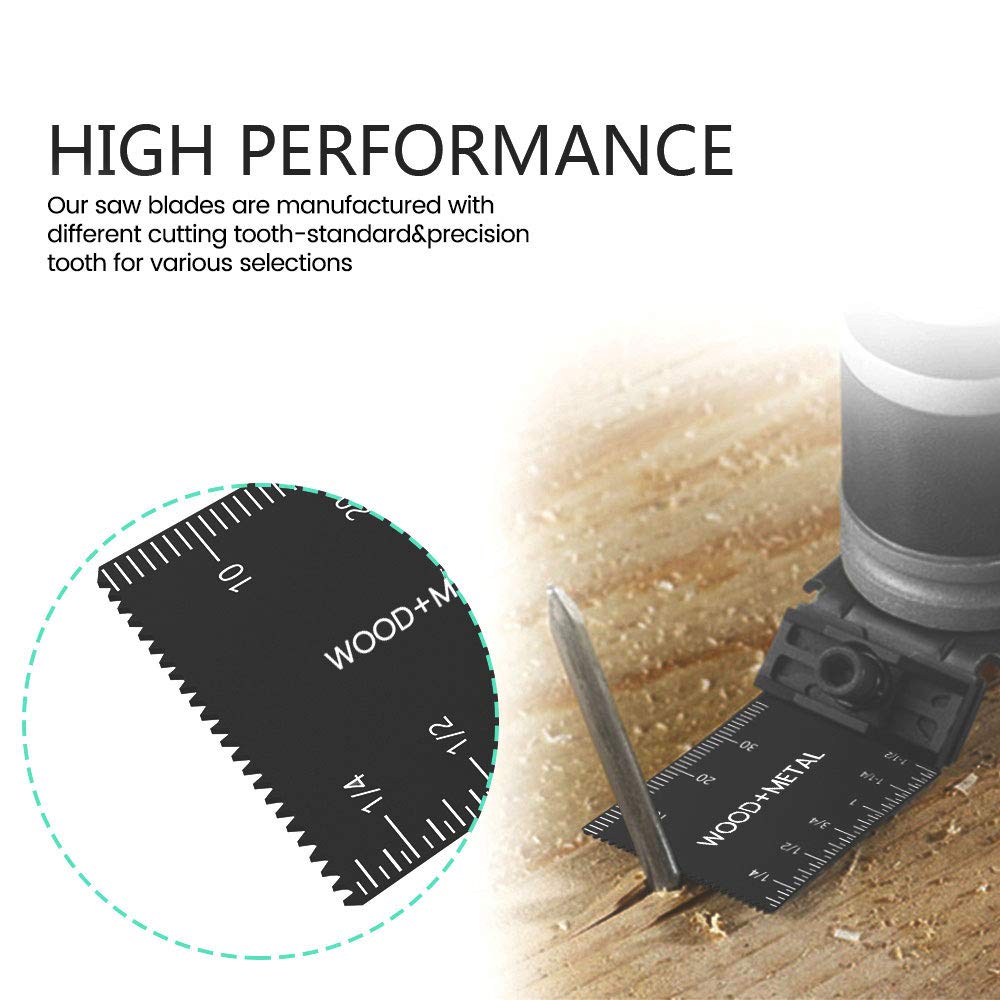 50 Pack Wood Bi-Metal Oscillating Saw Blades S329
