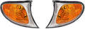 2002-2005 BMW 325xi Turn Signal/Parking Light Assembly Titanium Pack of 2 A293355