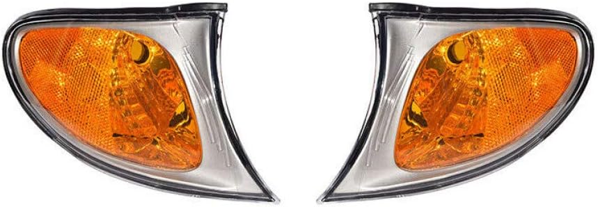 2002-2005 BMW 325xi Turn Signal/Parking Light Assembly Titanium Pack of 2 A293355