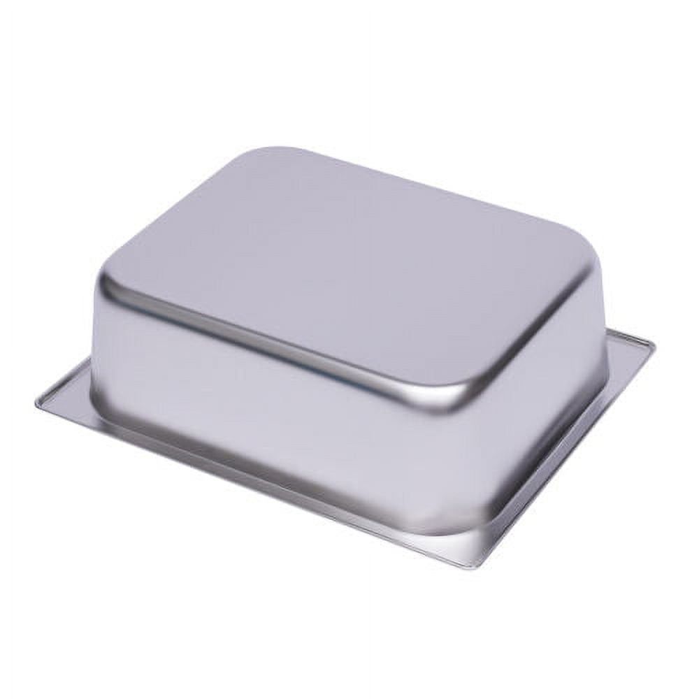 6Pcs 1/2 Size 4" Deep Silver Stainless Steel Steam Table Pans U5842