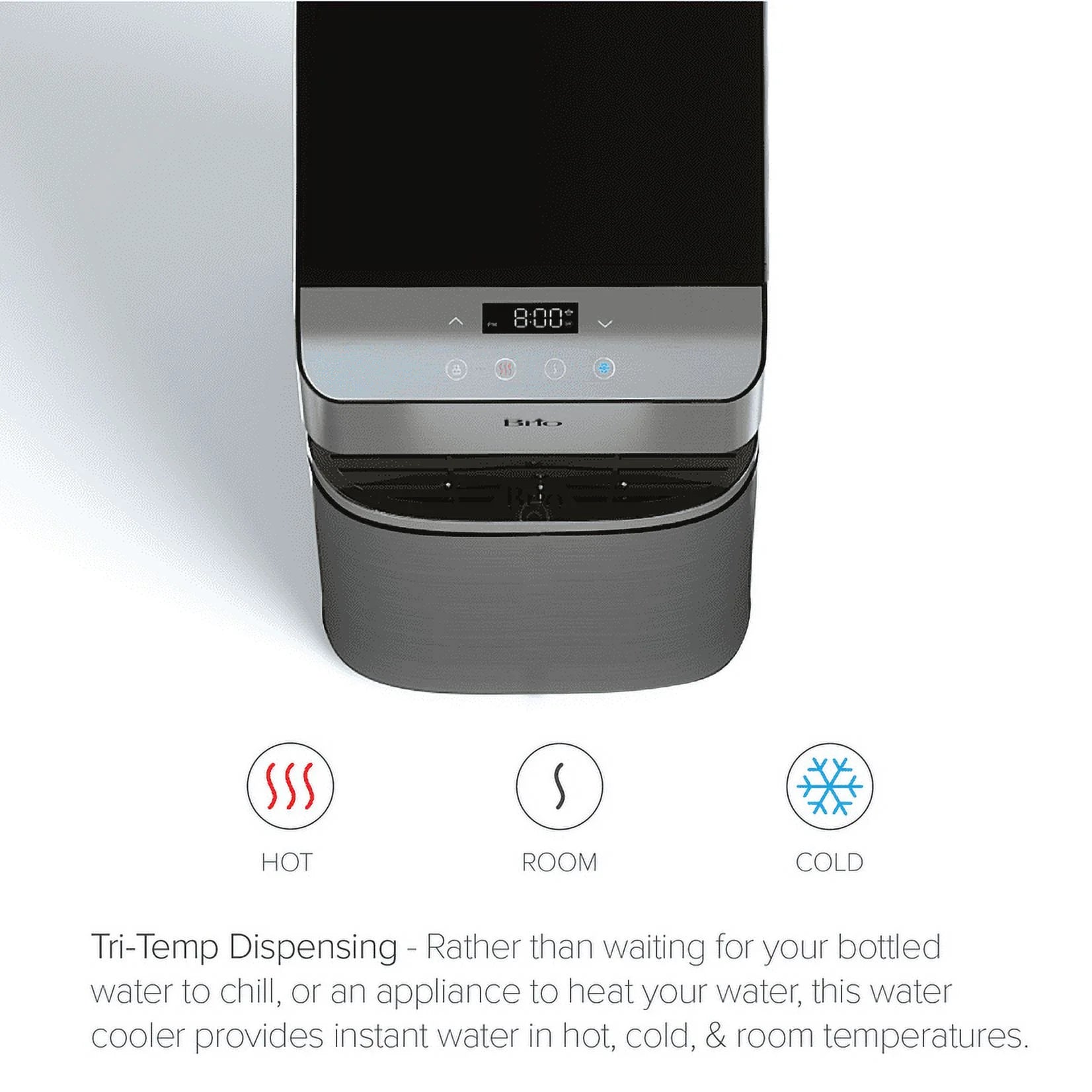3-Stage Filtration Water Dispenser Tri-Temp Digital, Height 41.05" J636363