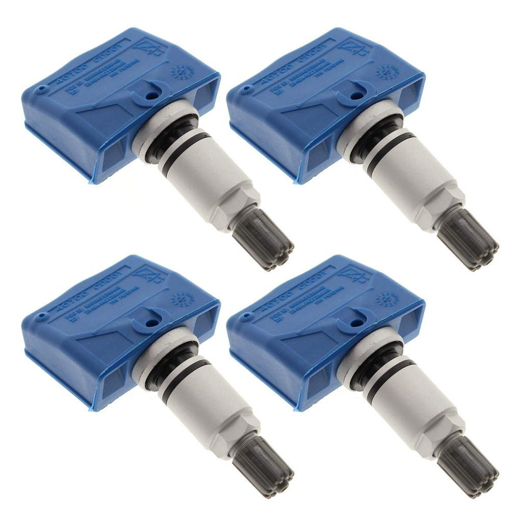 Pack of 4 TPMS Tire Pressure Sensor Replaces 40700-CD001 40700-CD011 40700-1AA0B L4493