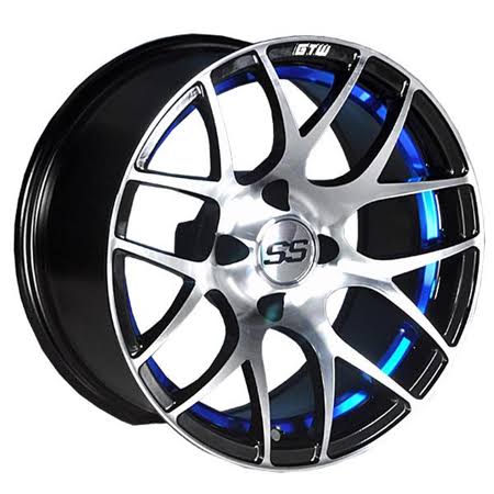 Blue 14x7 Wheel T4507