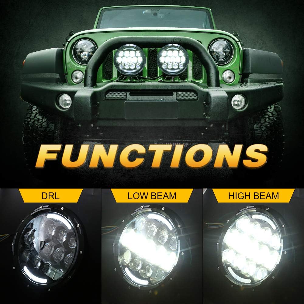 105W 7 Inch Round LED Driving Light Waterproof I253998