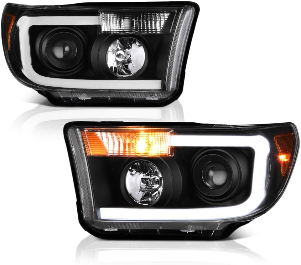 Black Housing Headlight Assembly S8874