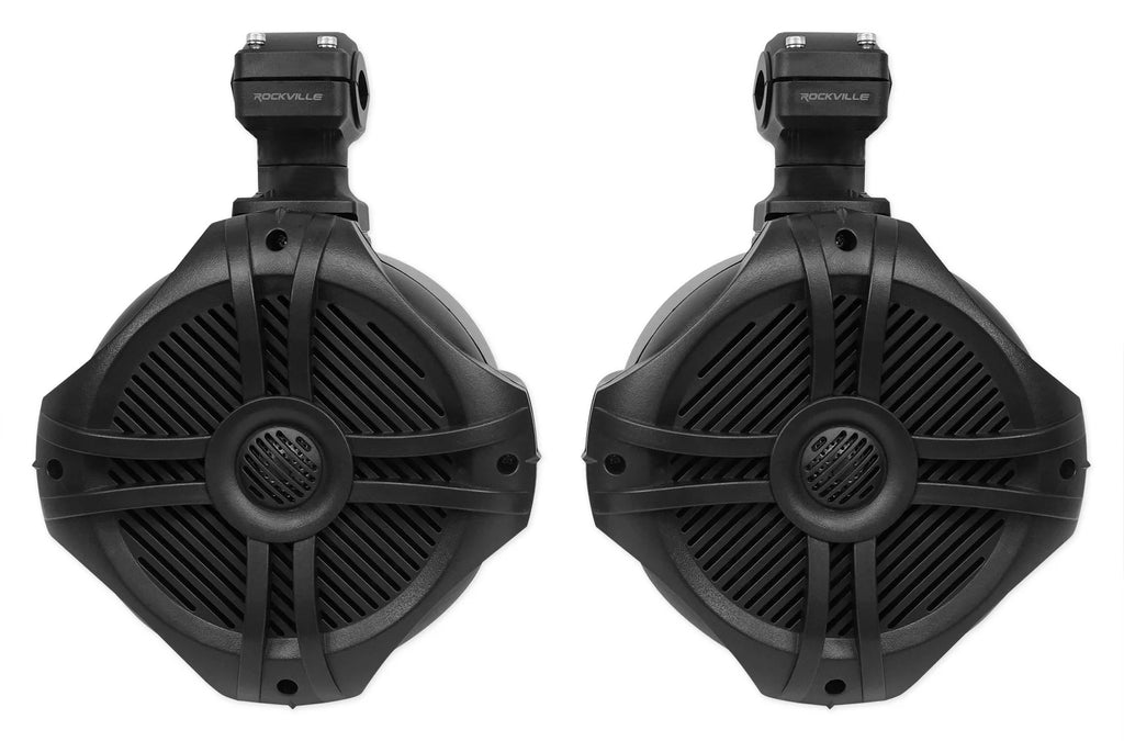 4 Zone Marine Bluetooth Receiver with 6.5" Wakeboard Speakers B7494