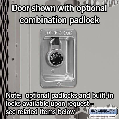 Triple Tier Vented Metal Locker W953336