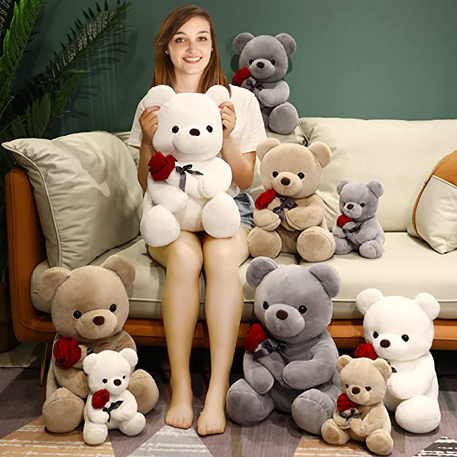 Giant Teddy Bear Stuffed Animal Plush Toy Q844