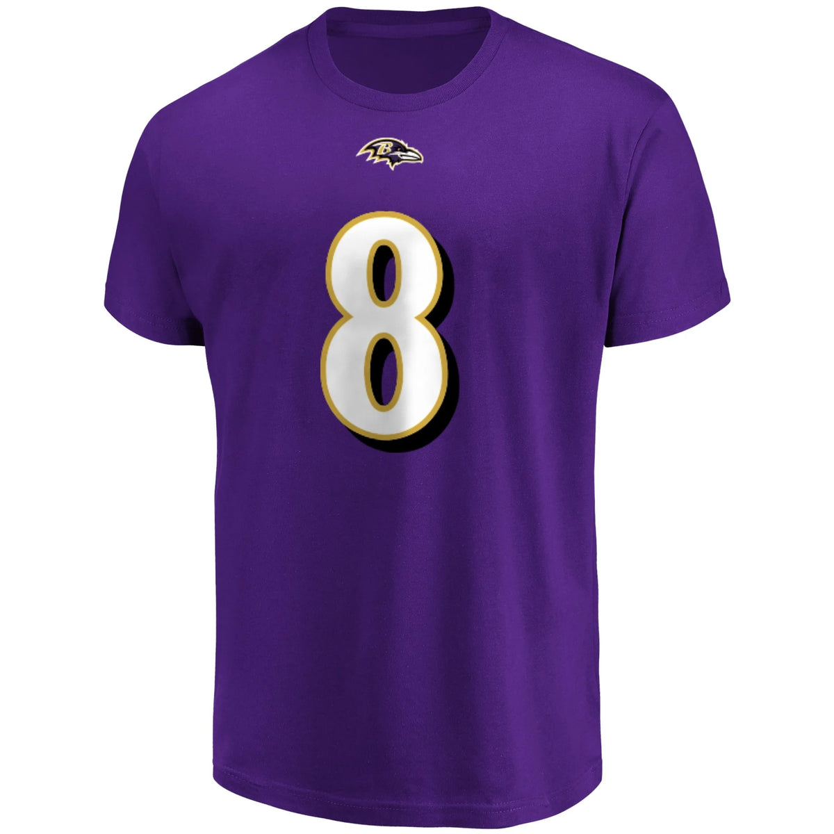 Men's Purple Baltimore Ravens T-Shirt D206683