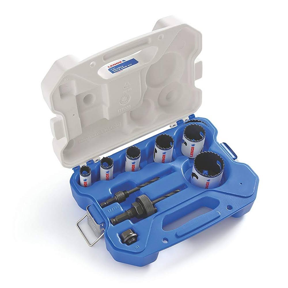 9-Piece Hole Saw Kit W618