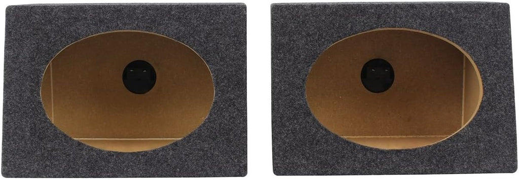 6x9 260W 2-Way Car Audio Pair of Speakers with 2 Sealed Enclosures V598