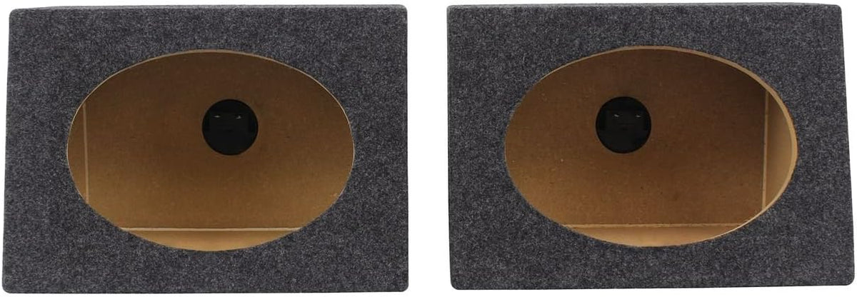 6x9 260W 2-Way Car Audio Pair of Speakers with 2 Sealed Enclosures V598