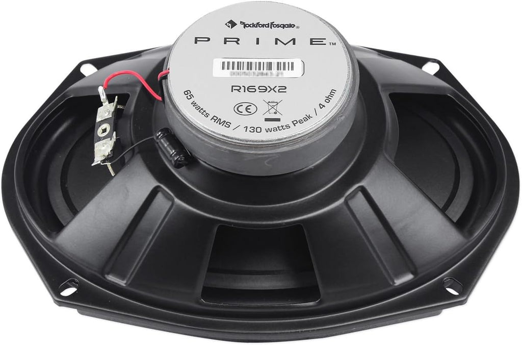 6x9 260W 2-Way Car Audio Pair of Speakers with 2 Sealed Enclosures V598