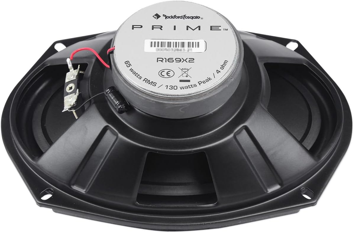 6x9 260W 2-Way Car Audio Pair of Speakers with 2 Sealed Enclosures V598