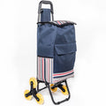 Folding Shopping Cart with Stair Climbing Cart D4092