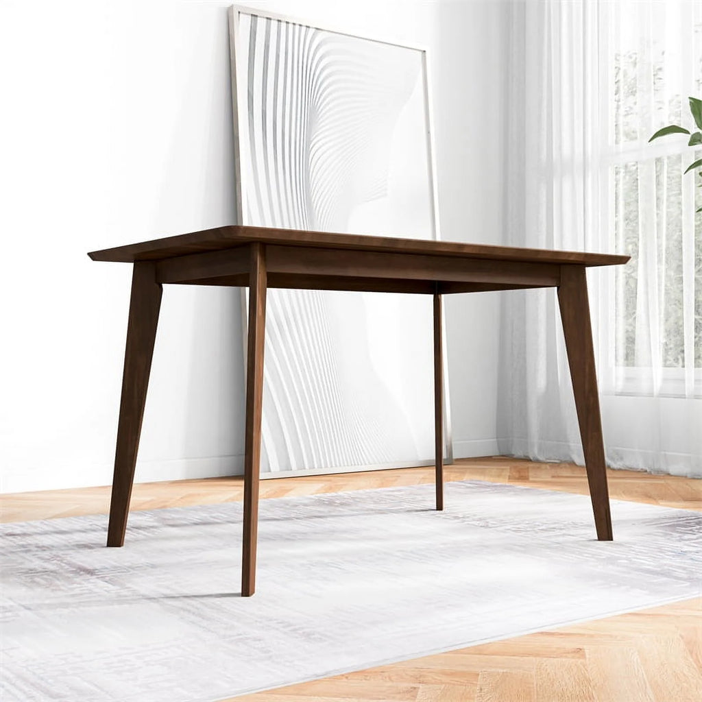 Solid Wood Walnut Rectangular Dining Table T278