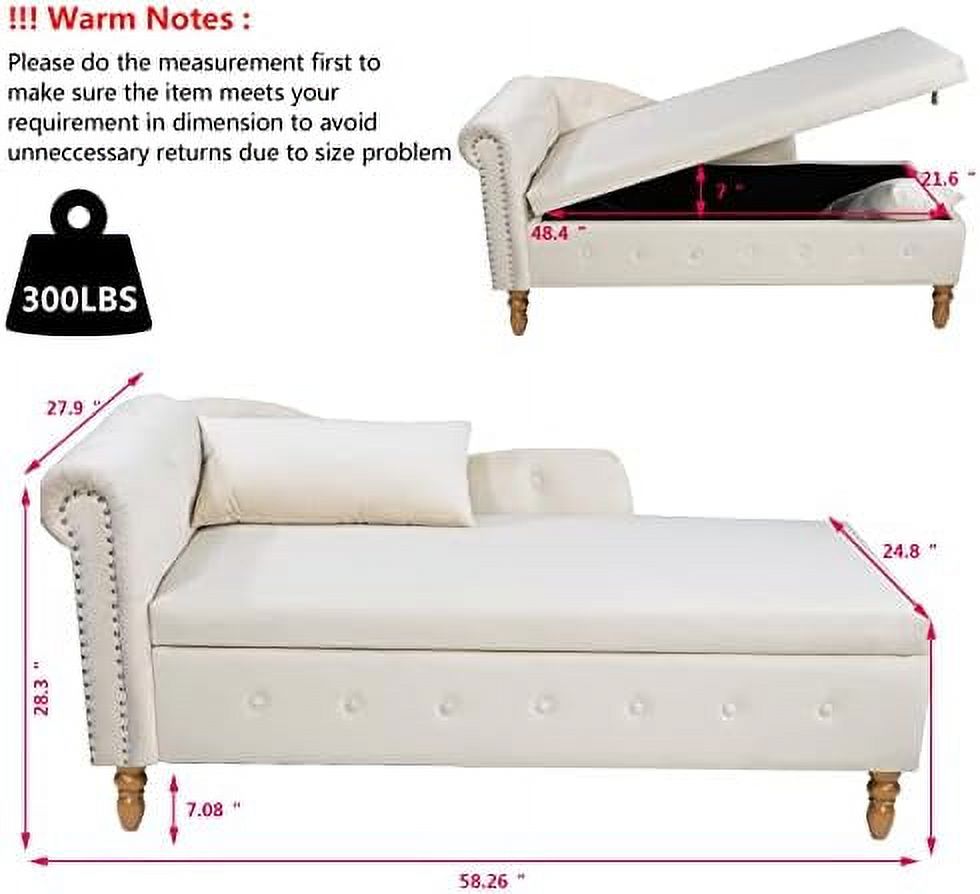Grey Velvet Tufted Chaise Lounge Chair with Ottoman Bench O936088