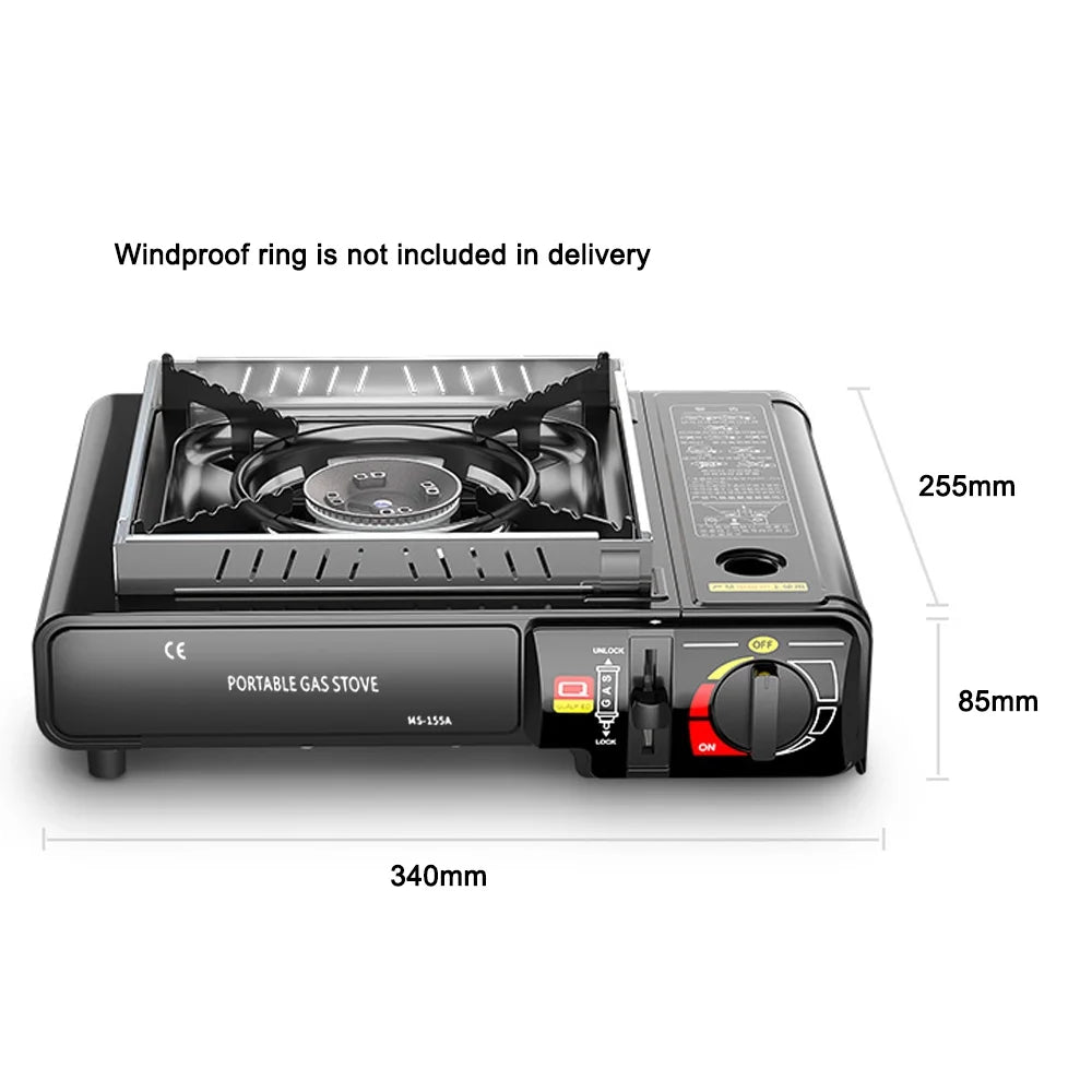 Outdoor Butanes Stove 2.9KW Cassette Stove F66080