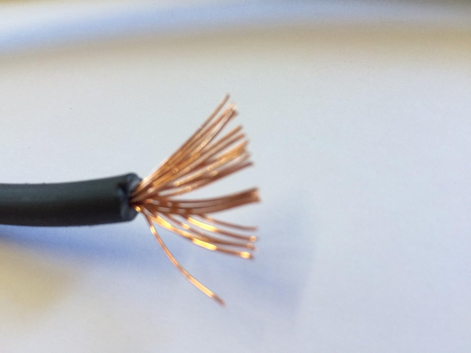 50' Bulk Black Copper #10 AWG PV Wire with Tough XLPE Pack of 2 K8738