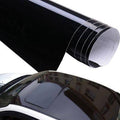 Shiny Black Car Wrap Vynil Film 152cm x 200cm O423946