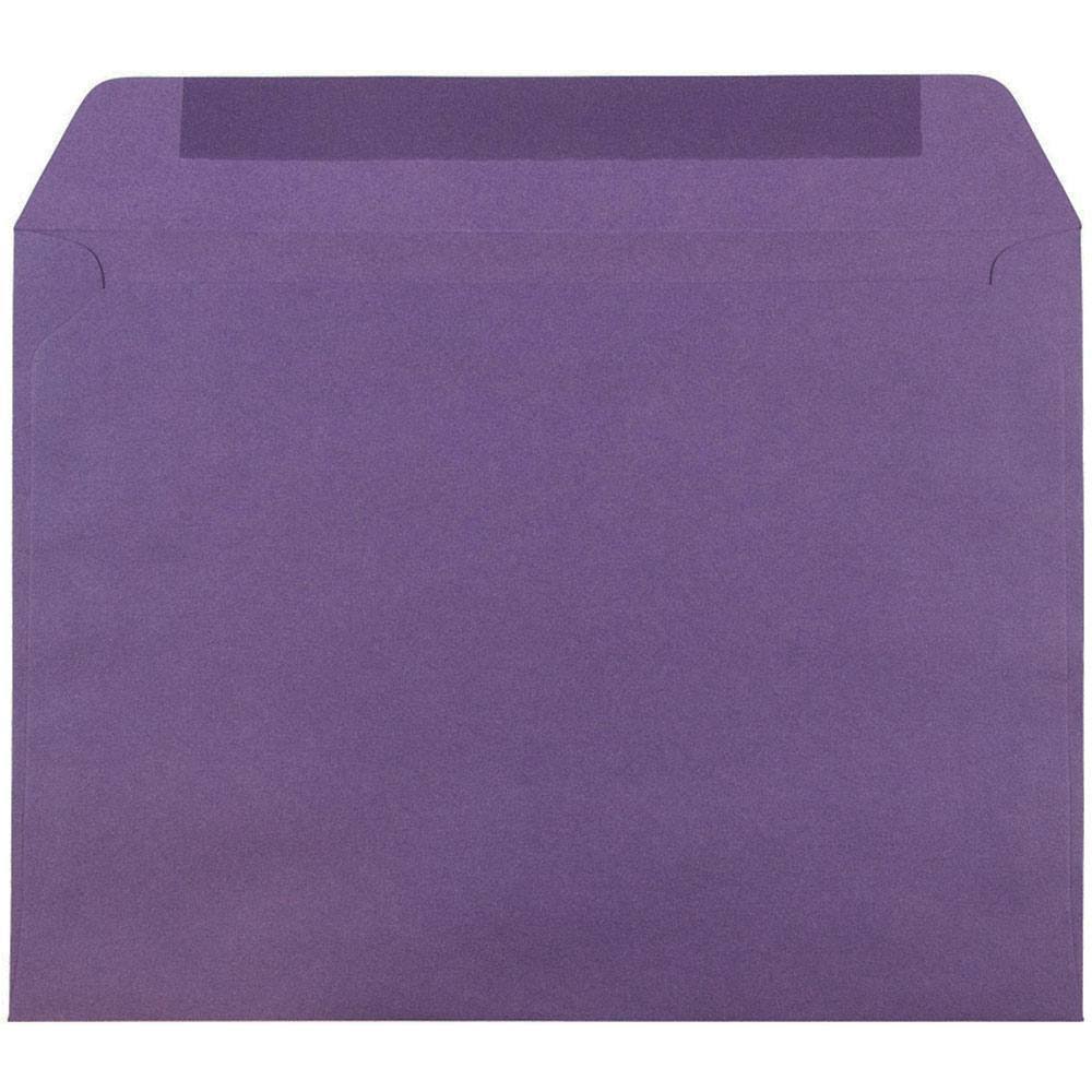 Dark Purple 9 x 12 Booklet Envelopes, 1000/Carton B241