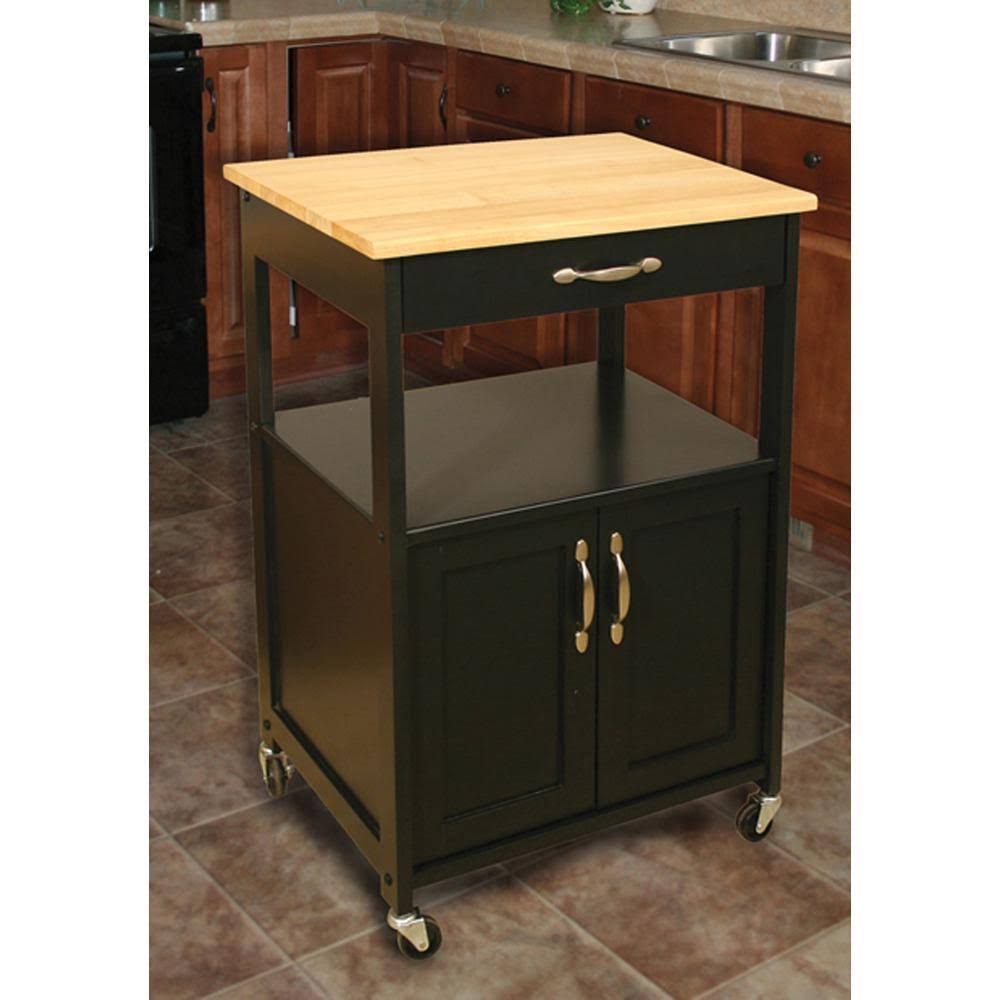 Black Kitchen Cart X440