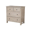 Natural Gray Wood 4 Drawer Accent Chest F850855