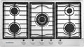 36 inch 5 Sealed Burners Stainless Steel Gas Cooktop with Cast Iron Grates P2933