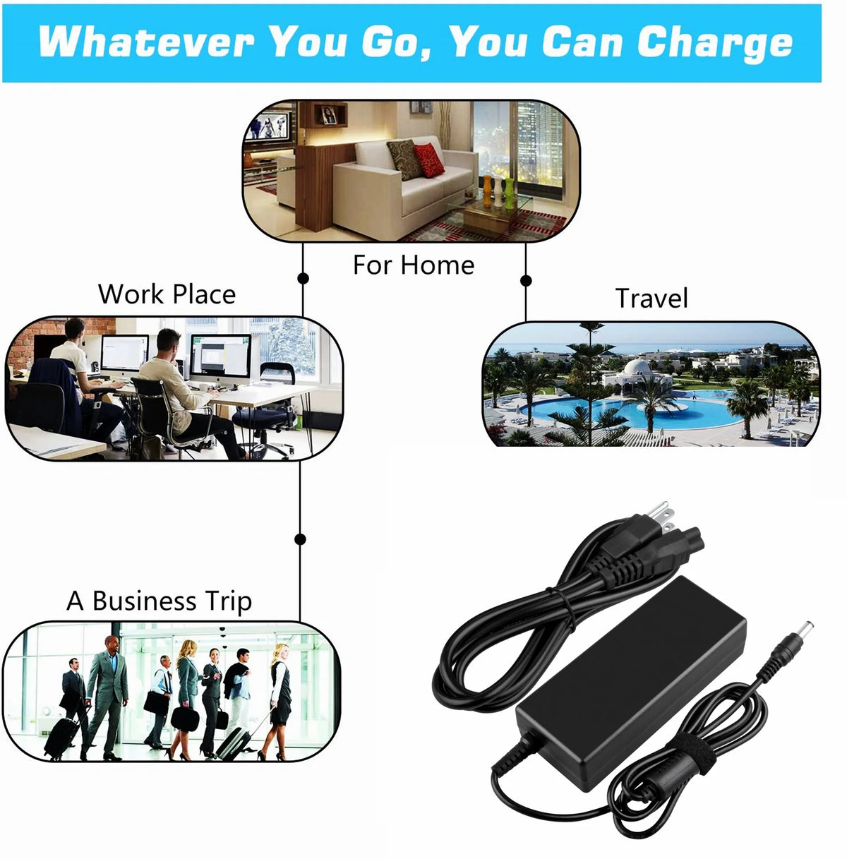 AC Adapter Charger for Electric Scooter Power Supply U186652