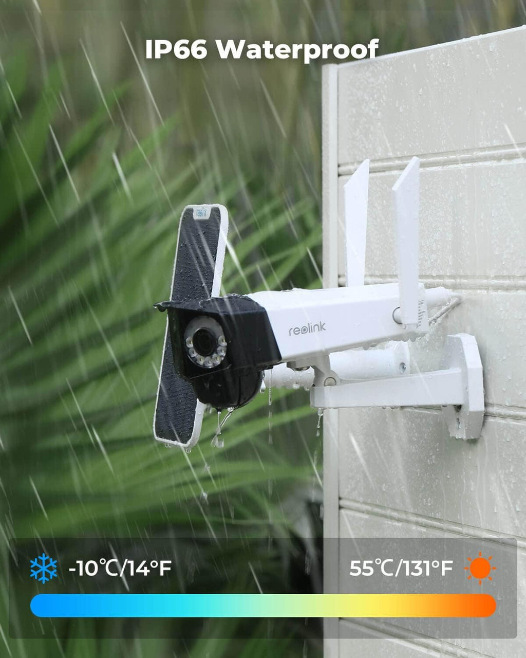 2K Security Battery Camera Outdoor Wireless Solar with Dual Lens N10417