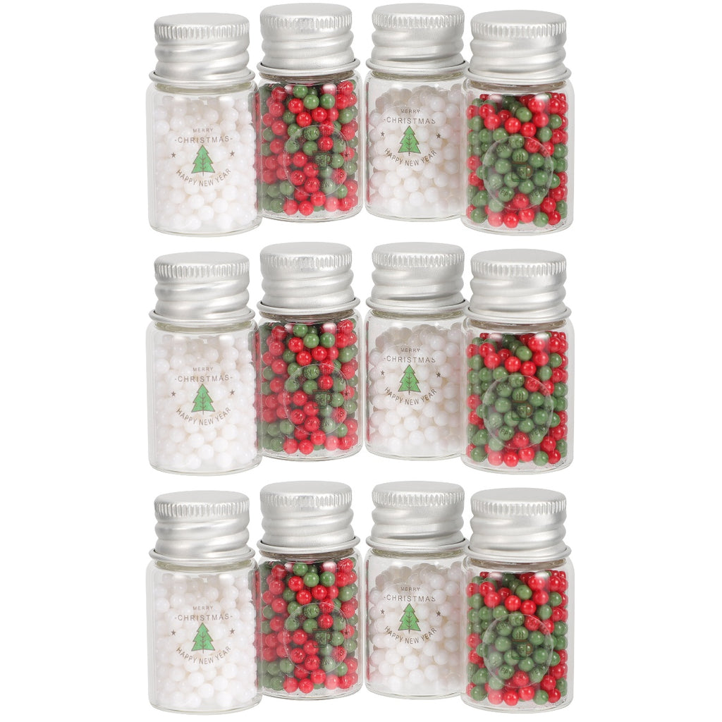 12 pcs Miniature Christmas Doll House Candy Props F254185