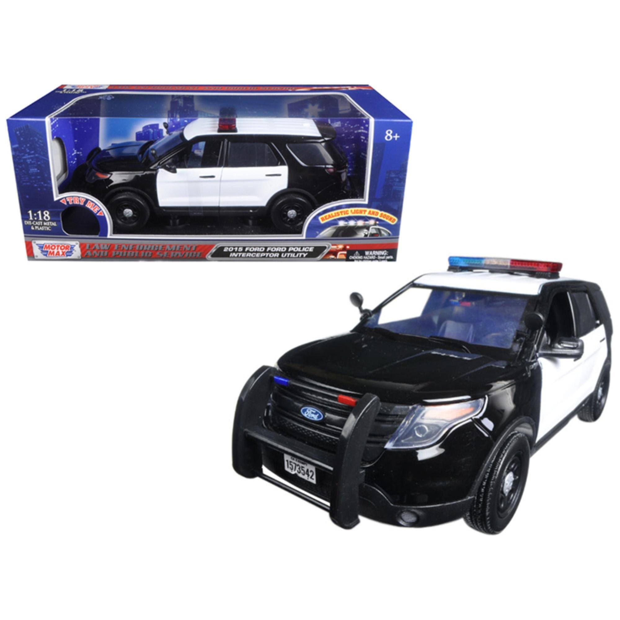 Black and White 1/18 Model Car N226
