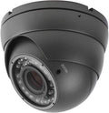 Analog CCTV Dome Camera, 2.8mm-12mm Varifocal Lens, Weatherproof Metal Housing B421113
