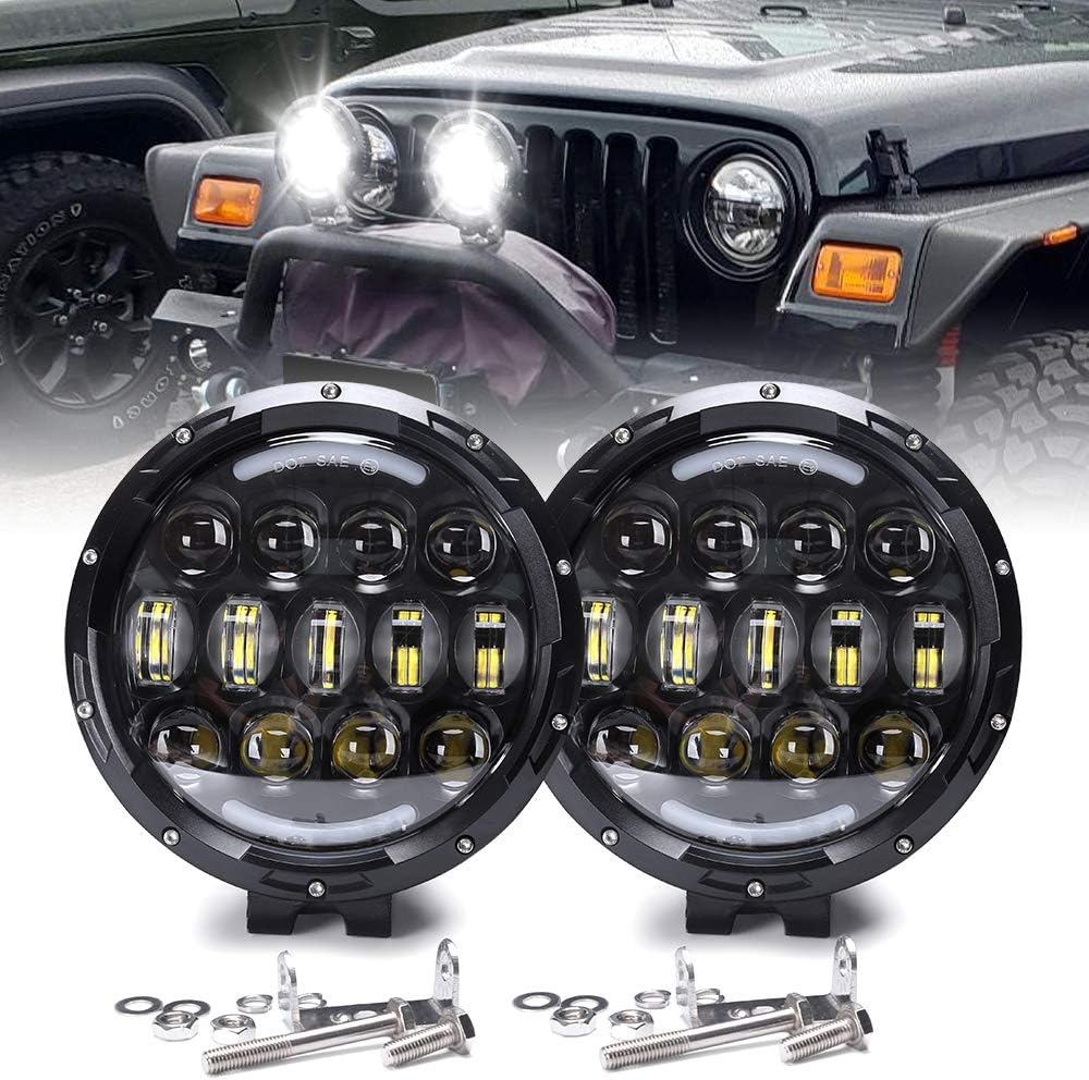 105W 7 Inch Round LED Driving Light Waterproof I253998