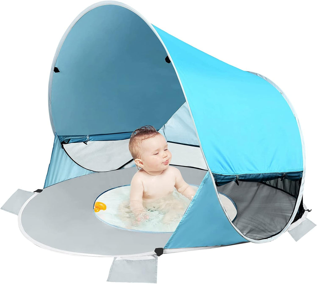 Large Pop Up Baby Beach Tent with Pool L8189