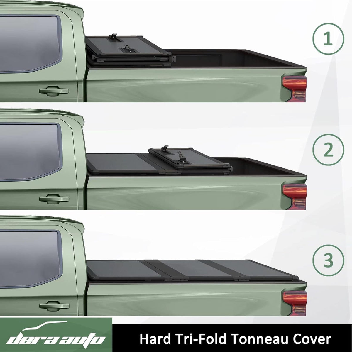 Hard Tri-Fold Truck Bed Tonneau Cover S47386