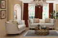 Beige Sofa Set 2Pcs K22869