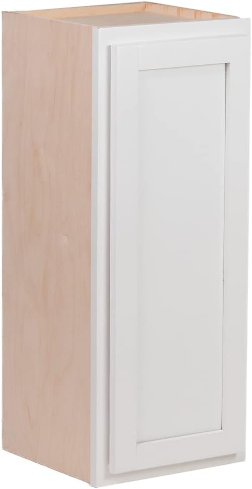 Pure White Wall Kitchen Microwave Cabinet T459479