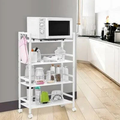 4 Tier Rolling Kitchen Utility Cart D945537