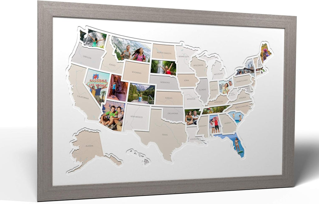 50 States USA Photo Map I905356