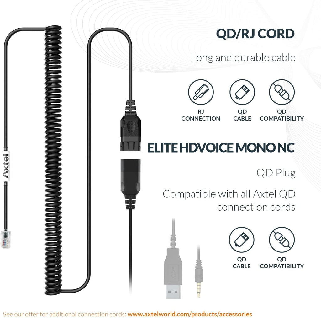 Mono NC Headset with Cable X46970