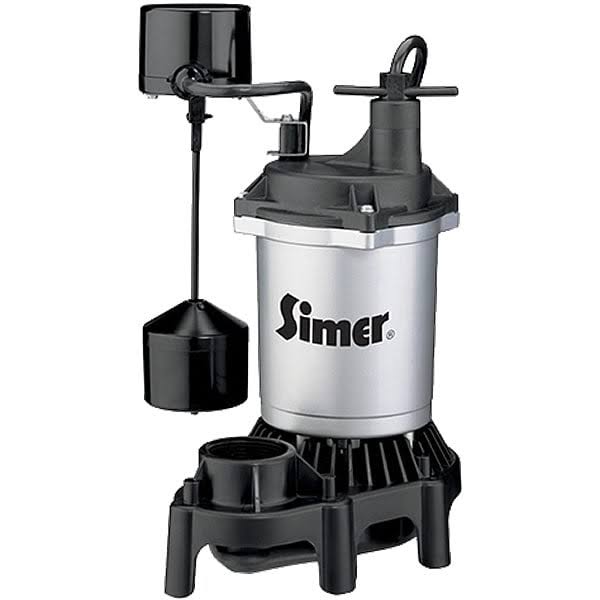 3/4 HP Zinc Thermoplastic Sump Pump with Vertical Float P214343