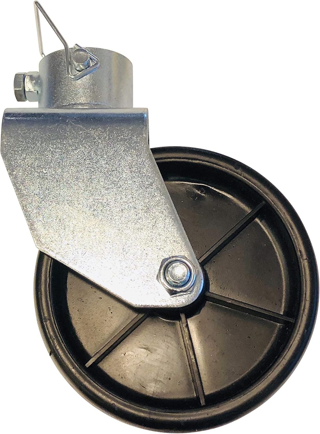 Trailer Jack Caster with Pin, 2000 Pound Rated, Pack of 2 Q63967