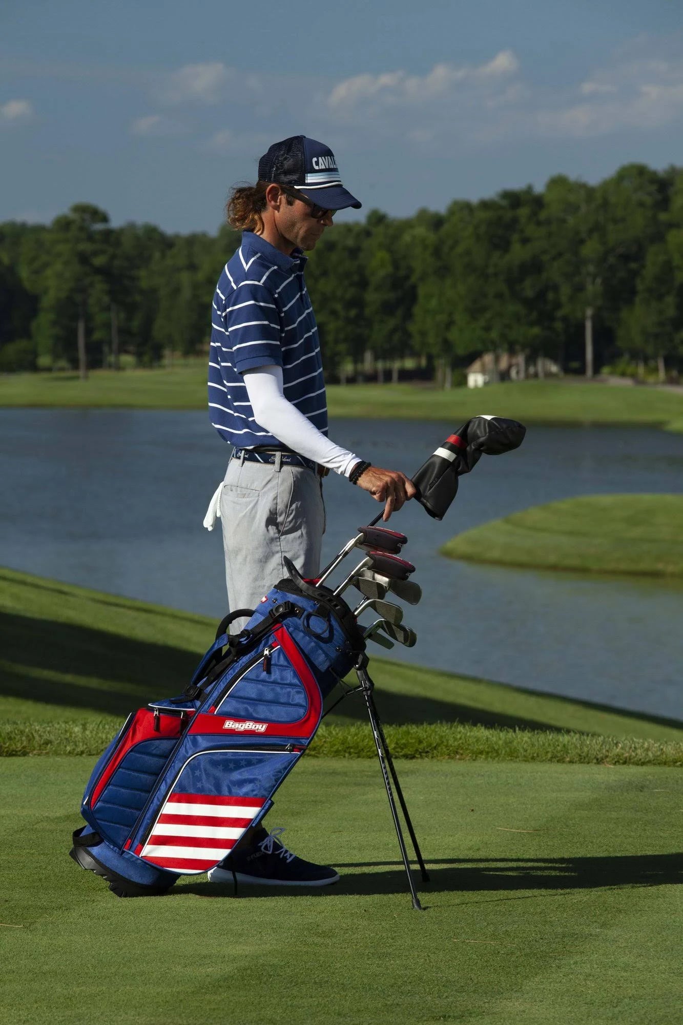 Camo Hybrid Stand Bag W991